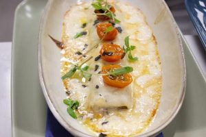 Los canelones de ternera Wayu, especialidad de El Mosaic.
