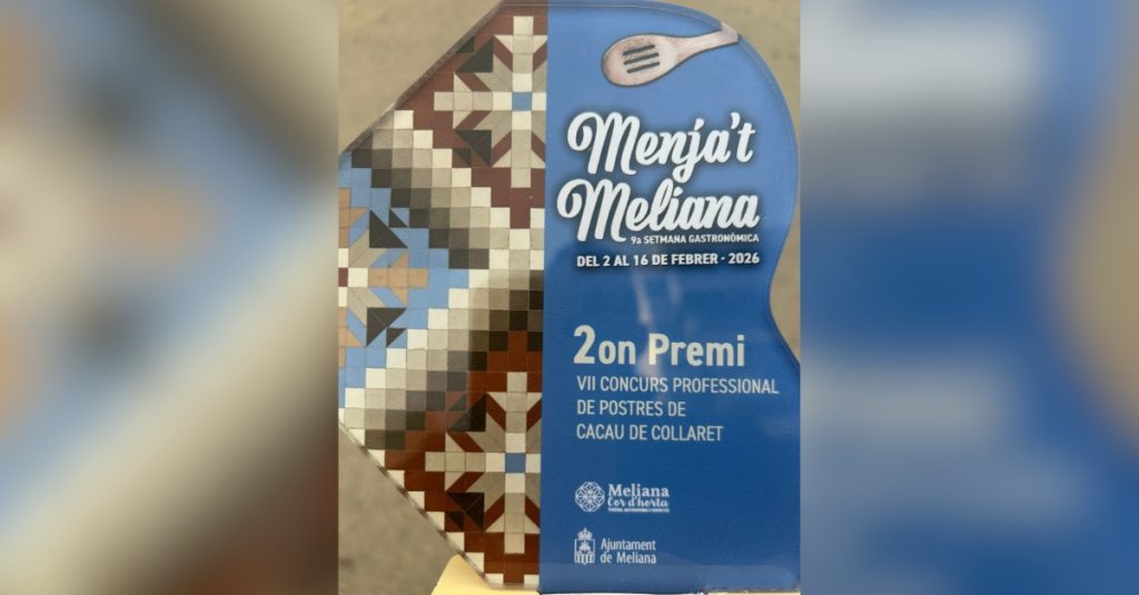 El postre ganador de El Mosaic cacau del collaret