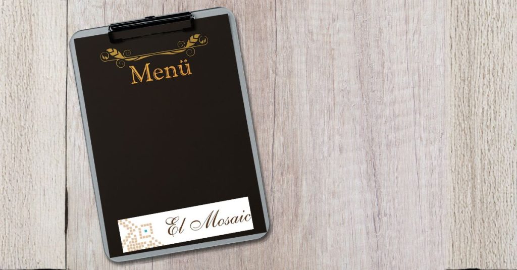 ¿Restaurante El Mosaic tiene menús diarios?