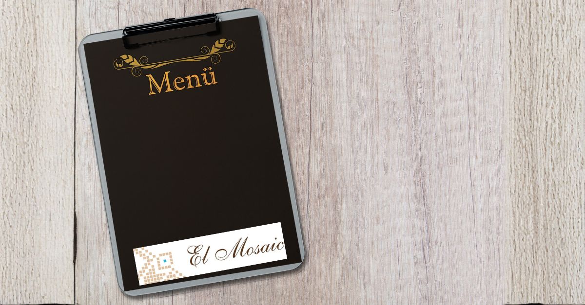 ¿Restaurante El Mosaic tiene menús diarios?